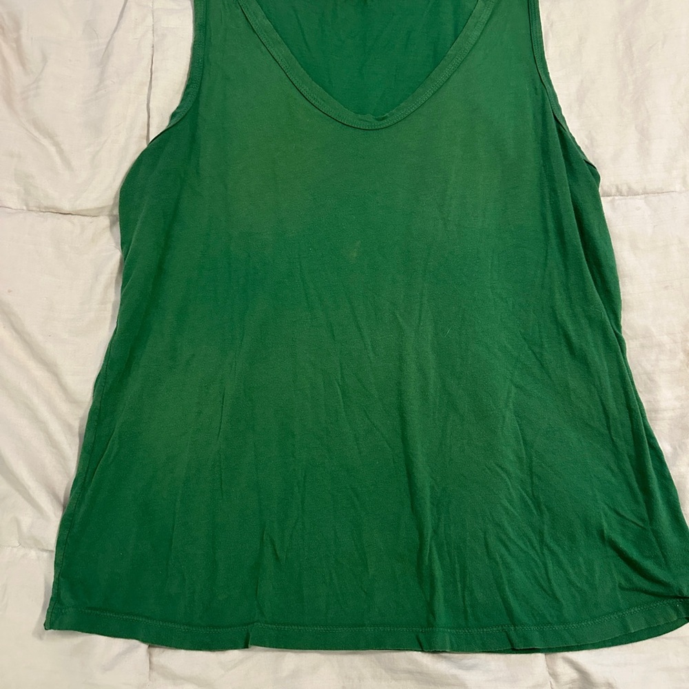 T.La Kelly Green Tank Top